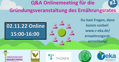 Ernährungsrat Q&A Termin 02.11