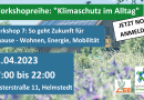 Workshopreihe: „Klimaschutz im Alltag“ der LEB| So geht Zukunft für Zuhause – Wohnen, Energie, Mobilität | 21.04.2023 | 17:00
