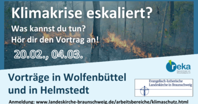 Klimavorträge in der Region | Landeskirche