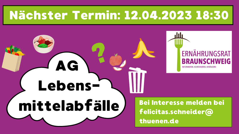 ERBSL AG „Lebensmittelabfälle“ – AG-Treffen