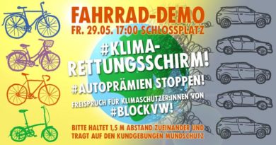 Fahrrad-Demo