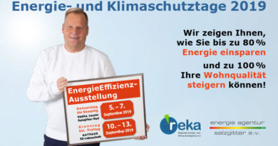 Energie- und Klimaschutztage 2019: reka ist mit dabei!