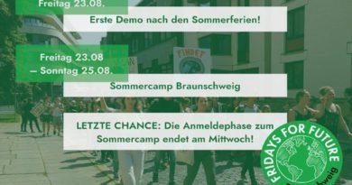 Fridays for Future Sommercamp