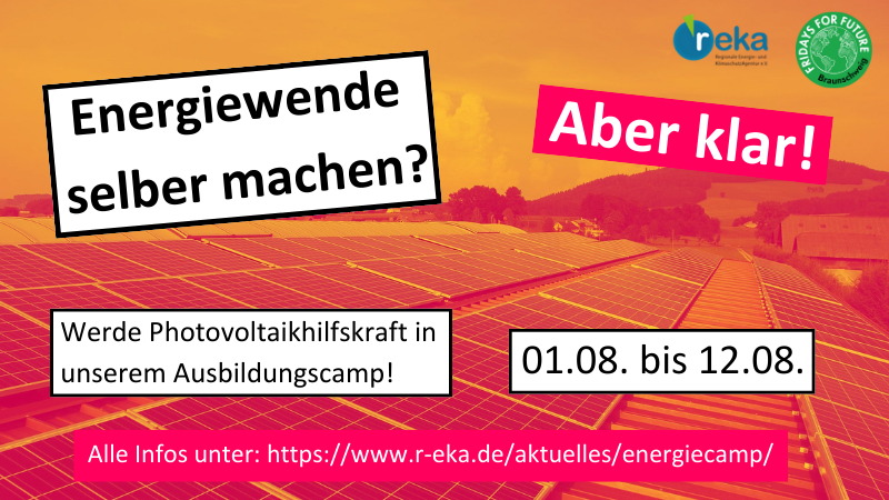 Sommercamp „Energiewende JETZT“