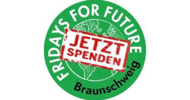 Unterstütze Fridays for Future Braunschweig jetzt mit deiner Spende!