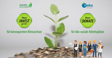 reka greenINVEST - Deine Spende für Arbeit und Klimaschutz