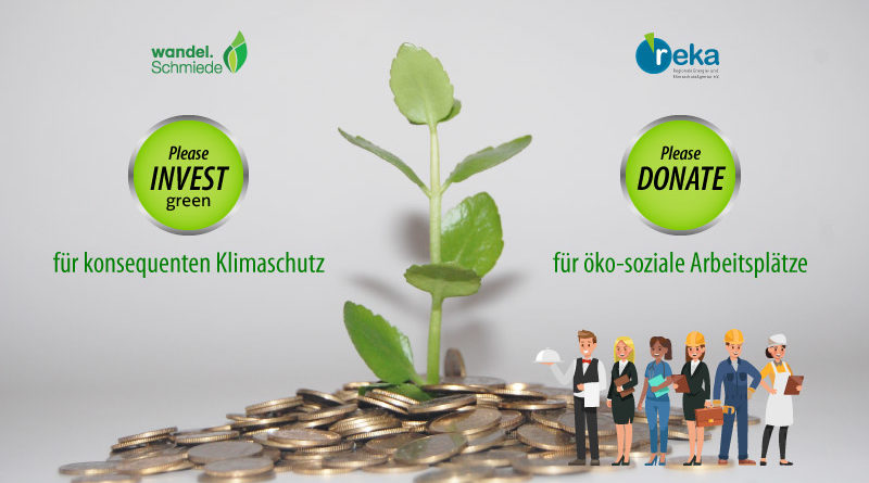 reka greenINVEST - Deine Spende für Arbeit und Klimaschutz