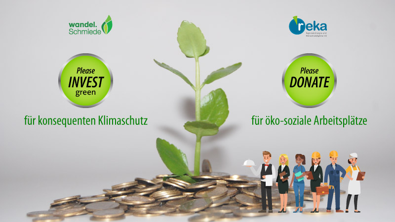 reka greenINVEST - Deine Spende für Arbeit und Klimaschutz