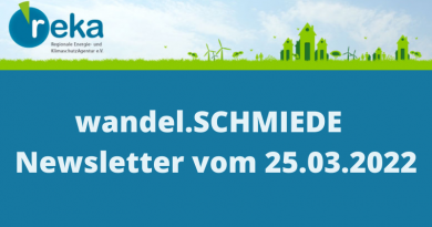 wandel.SCHMIEDE – Newsletter vom 25.03.2022